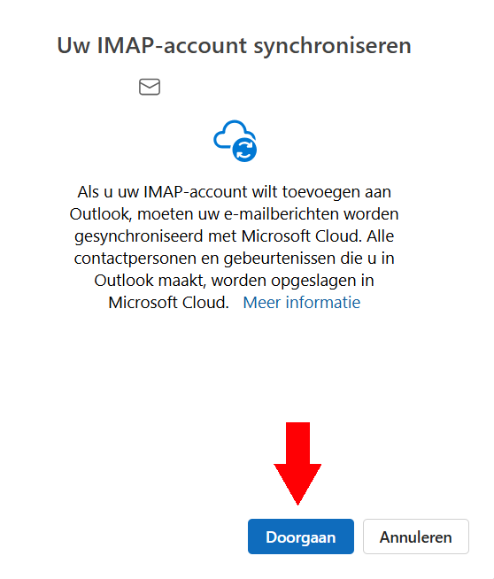 Outlook prompt