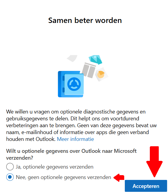 Outlook prompt